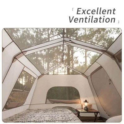 Naturehike Village 13 Automatic Tent - Brown (395*270*183)